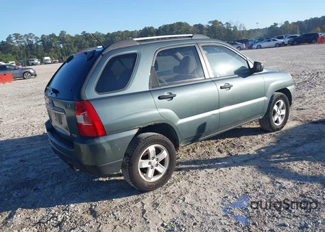 2009 Kia Sportage Lx V6 from USA, damaged, VIN KNDJE723797585041